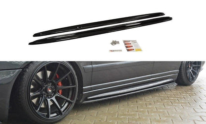 Seitenschweller Ansatz für AUDI S4 B5 Carbon Look