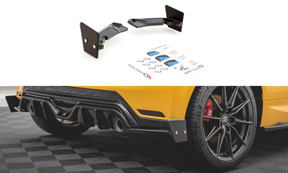 Heck Ansatz Flaps Diffusor +Flaps für V.4 Toyota GR Yaris Mk4
