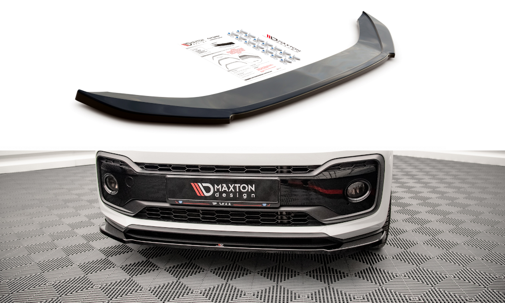 Front Ansatz für Volkswagen Up GTI Carbon Look