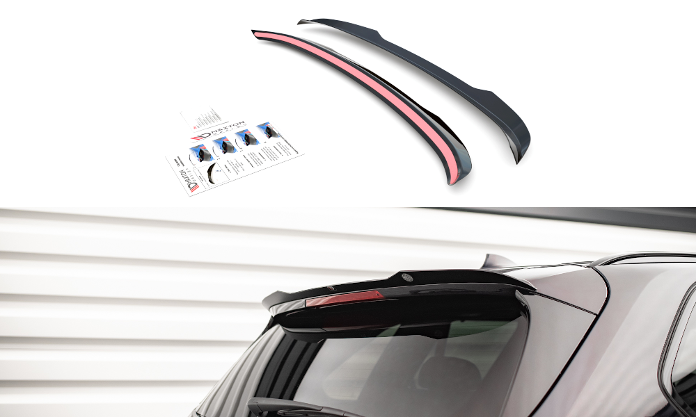 Spoiler CAP für BMW X5 M F15 schwarz Hochglanz