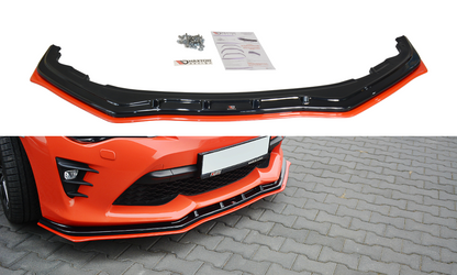 Front Ansatz V.4 für TOYOTA GT86 FACELIFT schwarz matt