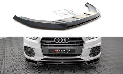 Front Ansatz V.2 für Audi Q3 8U Facelift Carbon Look
