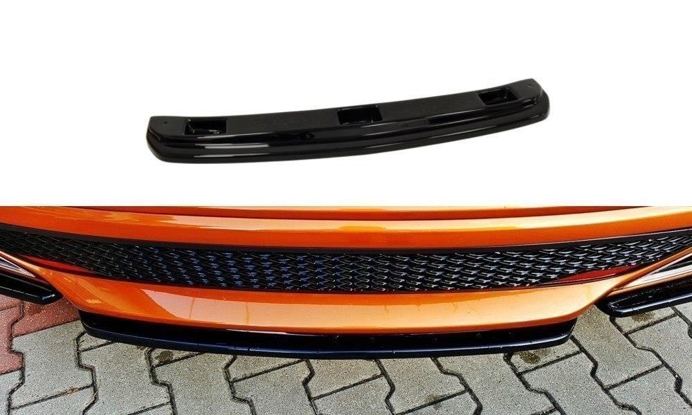 Mittlerer Diffusor Heck Ansatz für HONDA CIVIC VIII TYPE S/R  schwarz matt