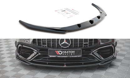 Front Ansatz V.1 für Mercedes-AMG CLA 45 Aero C118 schwarz matt