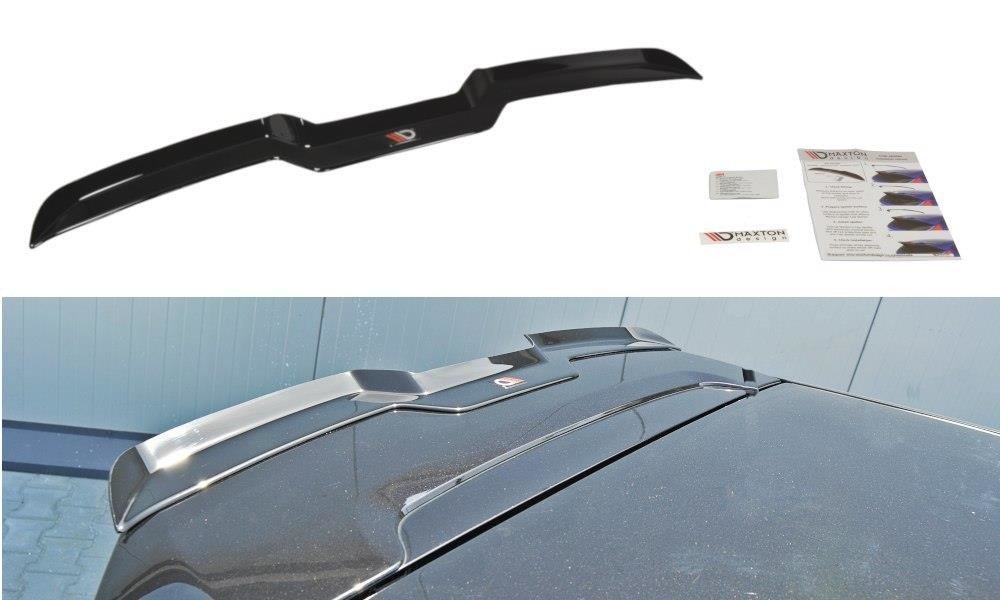 Spoiler CAP für Fiat Punto Evo Abarth schwarz matt