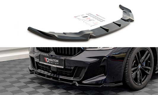 Front Ansatz für BMW 6er GT M-Paket G32 Facelift schwarz matt