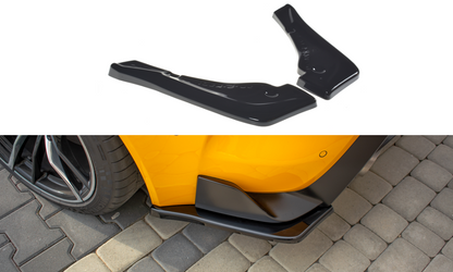 Heck Ansatz Flaps Diffusor V.1 für Toyota Supra Mk5 Carbon Look
