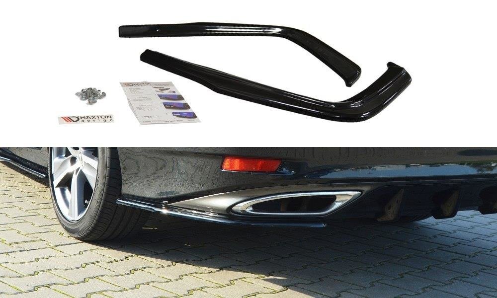 Heck Ansatz Flaps Diffusor für Lexus GS Mk4 Facelift T Carbon Look
