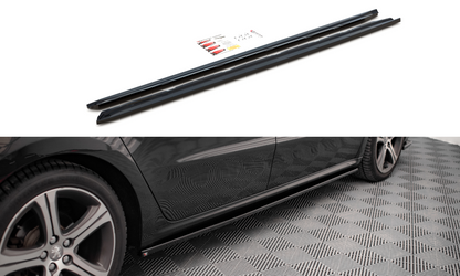 Seitenschweller Ansatz für Peugeot 508 GT Mk1 Facelift Carbon Look