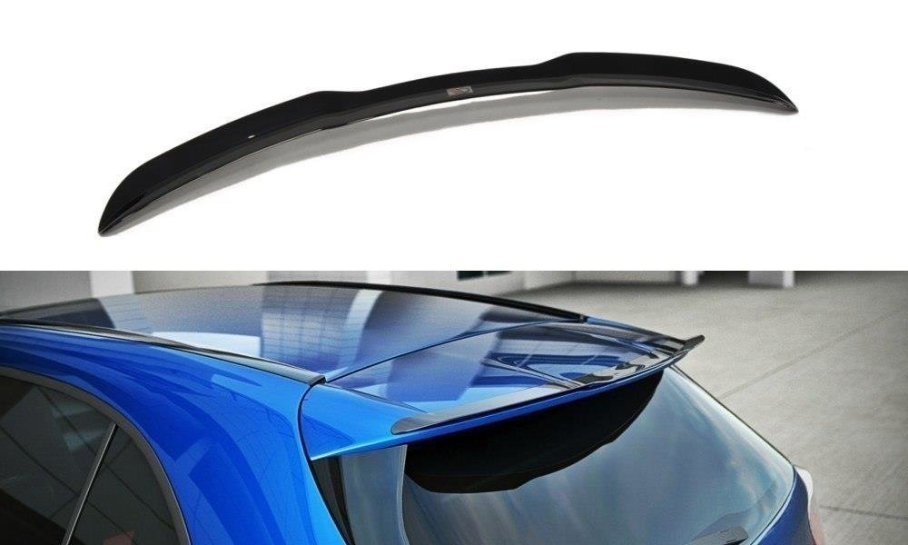 Spoiler CAP für Mercedes-Benz A W176 schwarz Hochglanz