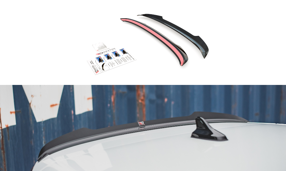 Spoiler CAP V.1 für Volkswagen Golf 8 GTI / R Carbon Look
