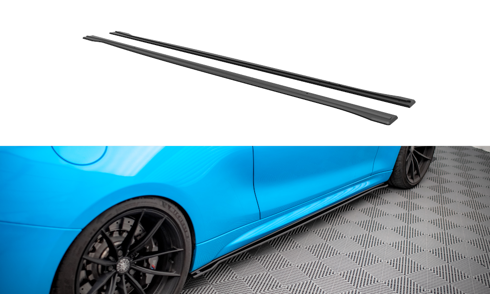Street Pro Seitenschweller Ansatz für BMW M2 F87