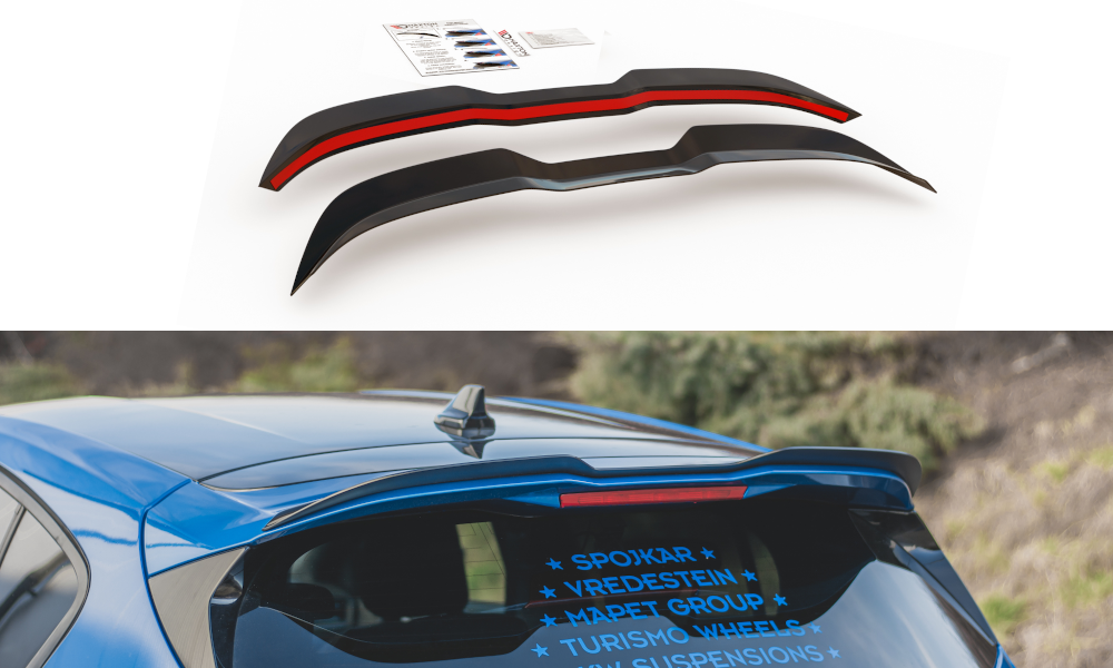 Spoiler CAP V.1 für Ford Focus ST Mk4 schwarz Hochglanz