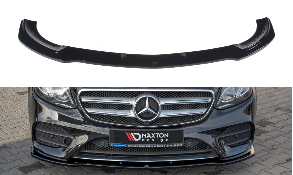 Front Ansatz für Mercedes-Benz  E43 AMG / AMG-Line W213 Carbon Look