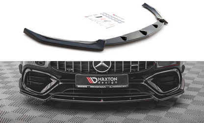 Front Ansatz V.2 für Mercedes-AMG CLA 45 Aero C118 schwarz matt