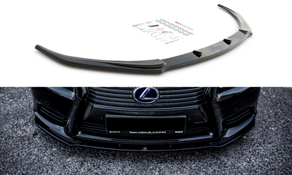 Front Ansatz für Lexus LS Mk4 Facelift schwarz matt