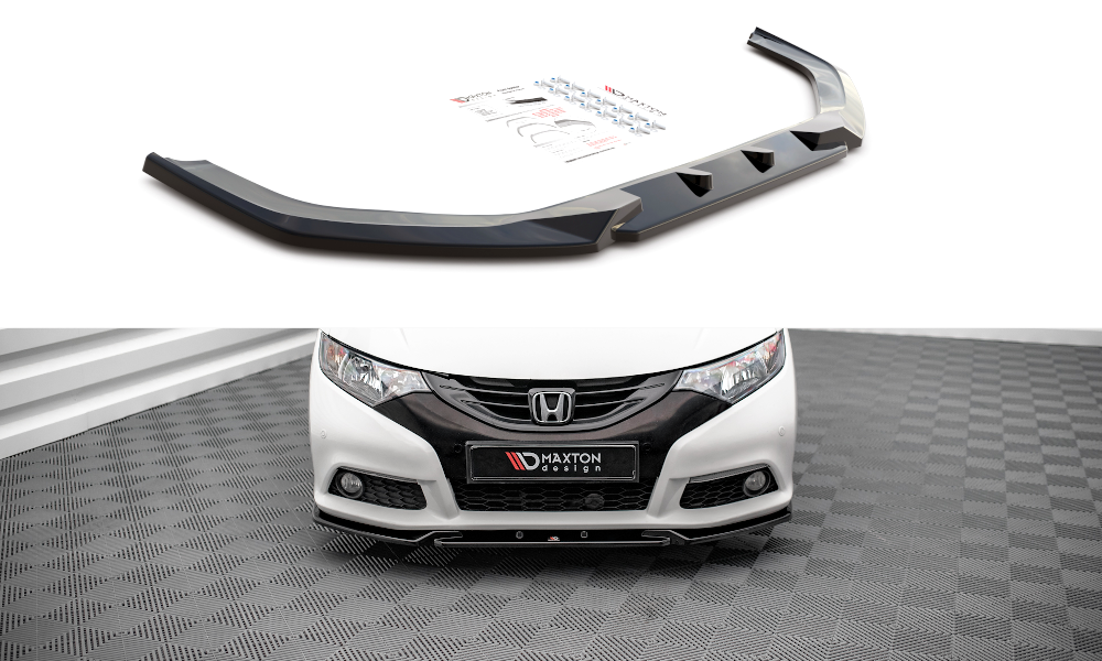 Front Ansatz V.2 für Honda Civic Mk9 Carbon Look