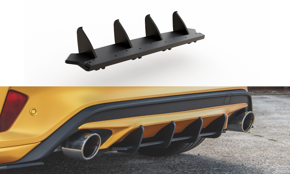 Robuste Racing Heckschürze für Ford Focus ST Mk4