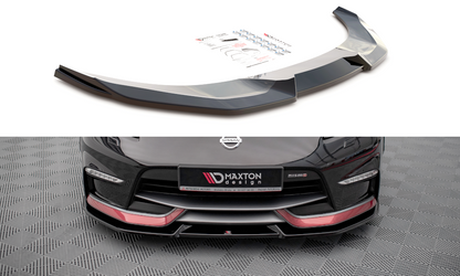 Front Ansatz V.2 für Nissan 370Z Nismo Facelift Carbon Look