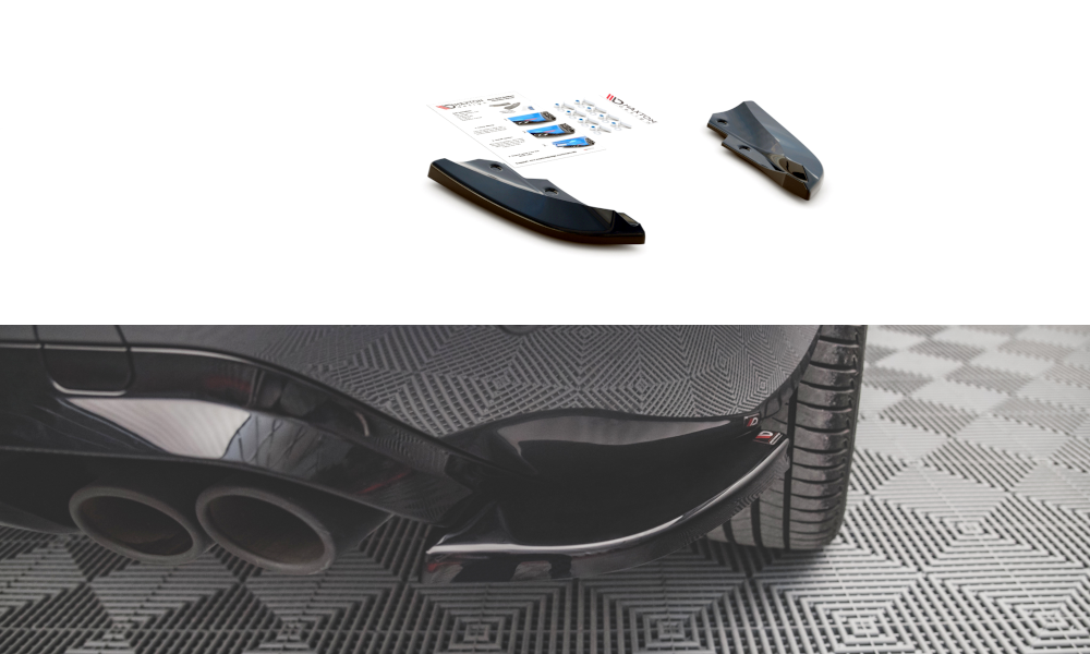 Heck Ansatz Flaps Diffusor V.1 für Cupra Formentor Carbon Look