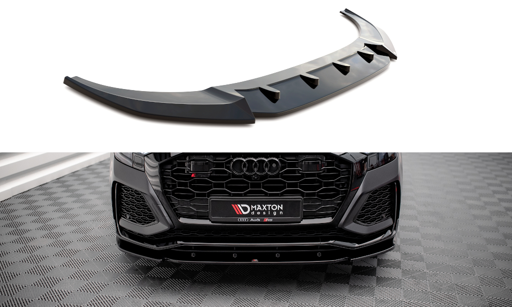 Front Ansatz V.1 für Audi RSQ8 Mk1 schwarz matt