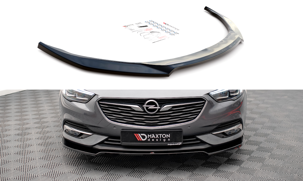 Front Ansatz V.3 für Opel Insignia Mk2 schwarz matt