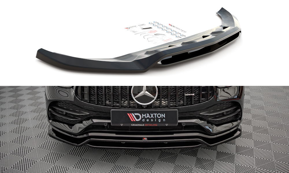 Front Ansatz für Mercedes-Benz GLC Coupe AMG-Line C253 Facelift Carbon Look
