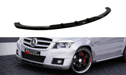 Front Ansatz für MERCEDES GLK W204 (FÜR STANDARD STOßSTANGE) Carbon Look