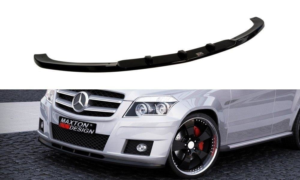 Front Ansatz für MERCEDES GLK W204 (FÜR STANDARD STOßSTANGE) schwarz matt