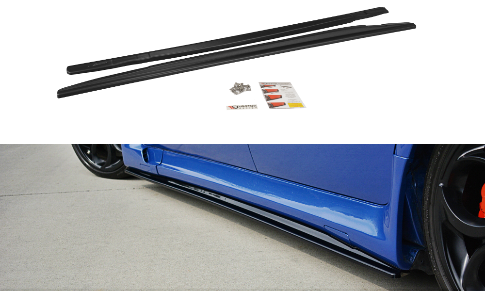 Seitenschweller Ansatz für ALFA ROMEO 156 GTA  Carbon Look