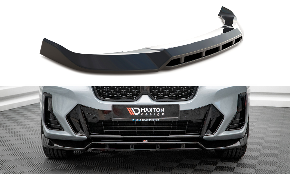 Front Ansatz V.1 für BMW X4 M-Paket G02 Facelift Carbon Look
