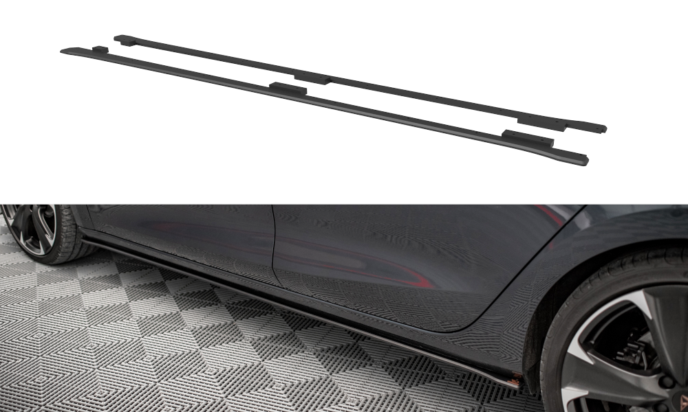 Street Pro Seitenschweller Ansatz für Cupra Leon