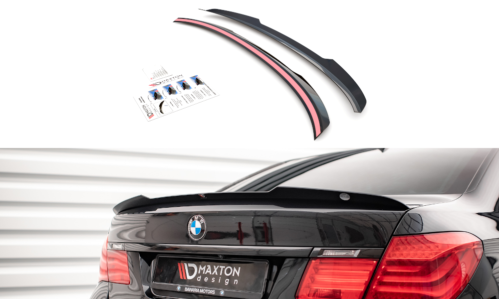Spoiler CAP für BMW 7 M-Paket F01 schwarz matt