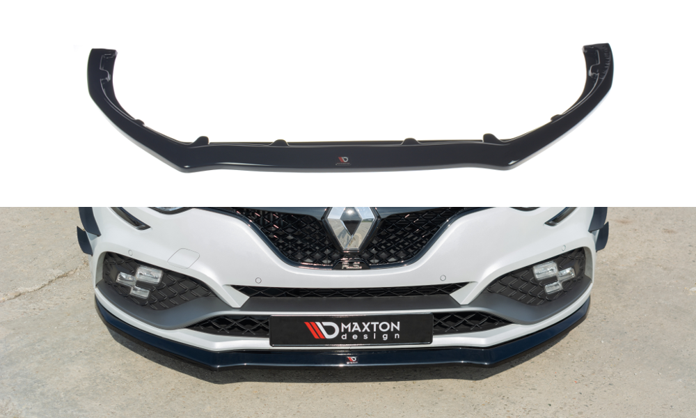 Front Ansatz V.2 für Renault Megane IV RS schwarz matt