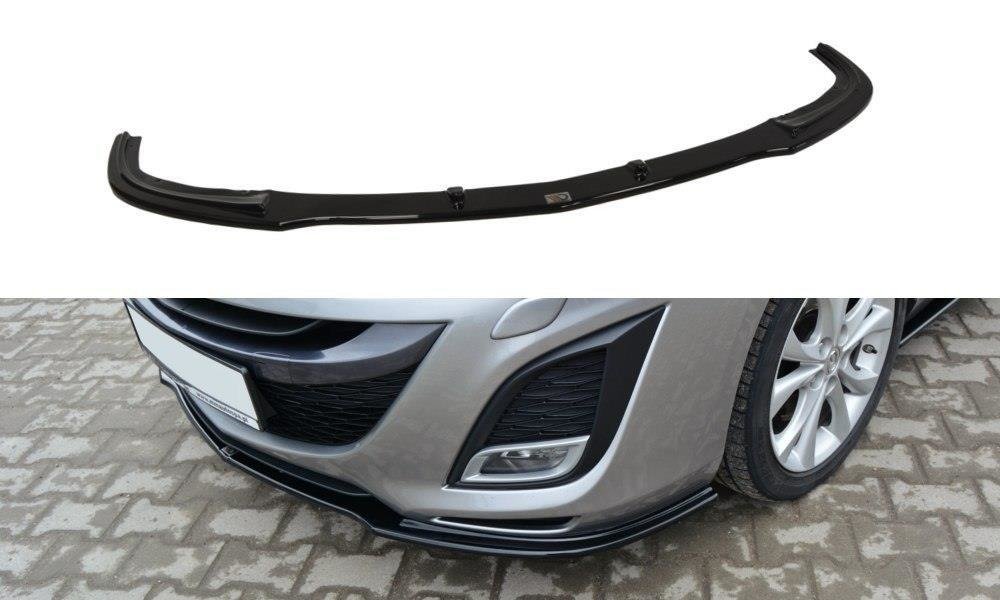 Front Ansatz für MAZDA 3 MK2 SPORT (vor Facelift) Carbon Look
