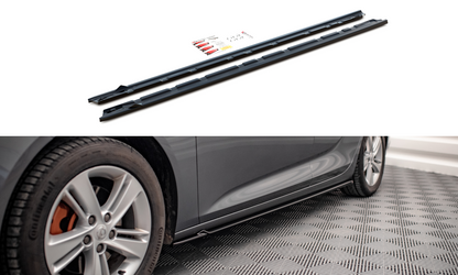 Seitenschweller Ansatz für Opel Insignia Mk2 schwarz matt