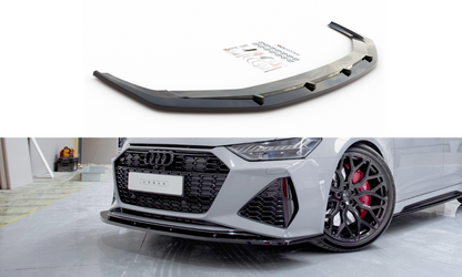 Front Ansatz V.2 für Audi RS6 C8 / RS7 C8 schwarz matt