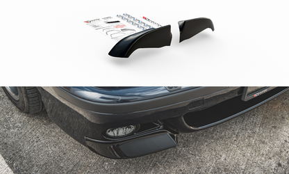 Front Ansatz für Seite BMW M5 E39 schwarz matt