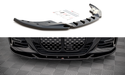 Front Ansatz V.4 für BMW 4er M-Paket G22 Carbon Look