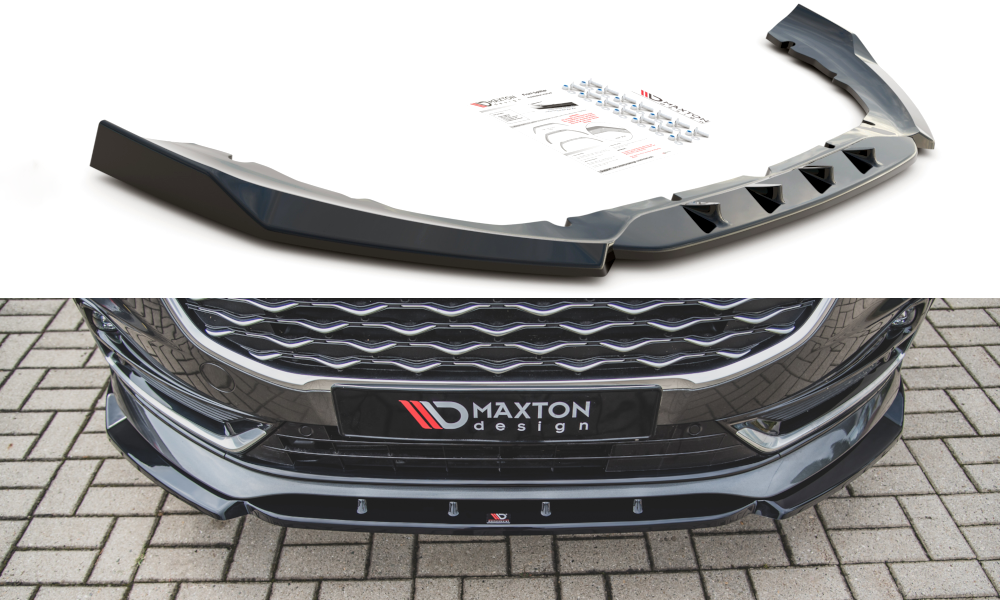 Front Ansatz für Ford S-Max Mk2 Facelift schwarz matt – Tuning King