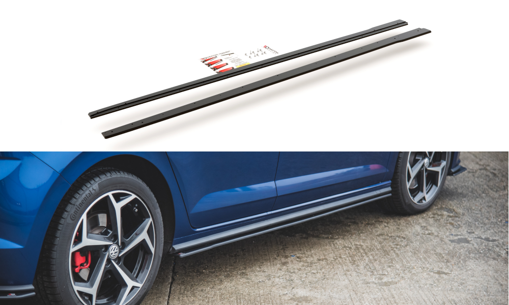 Robuste Racing Seitenschweller Ansatz für für Volkswagen Polo GTI Mk6