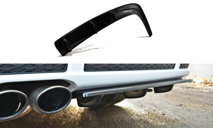 Diffusor Heck Ansatz für AUDI RS4 B5 DTM LOOK Carbon Look