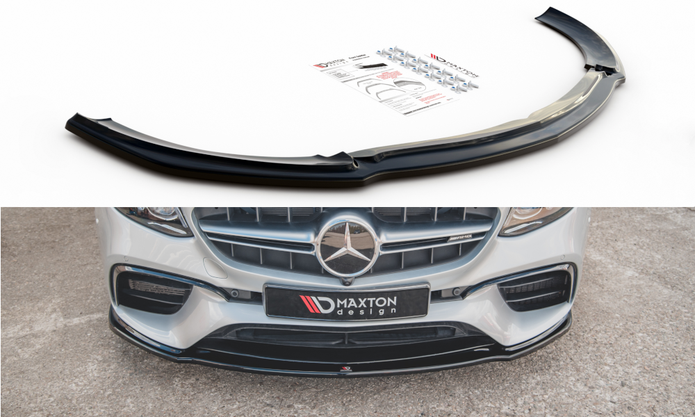 Front Ansatz V.2 für Mercedes-Benz E63 AMG Kombi/Limousine S213/W213 Carbon Look