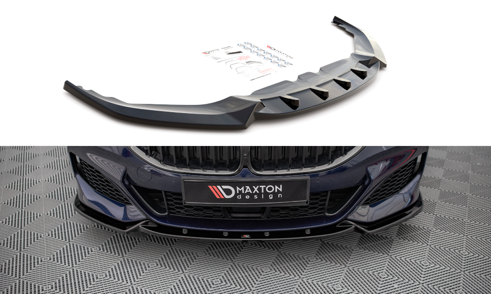 Front Ansatz V.3 für BMW 8 Coupe G15 / 8 Gran Coupe M Paket G16 Carbon Look