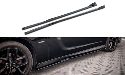 Seitenschweller Ansatz für Dodge Charger SRT Mk7 Facelift Carbon Look