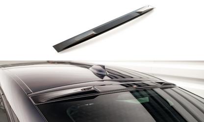 Heckscheiben Spoiler für BMW X6 M-Paket F16 schwarz matt