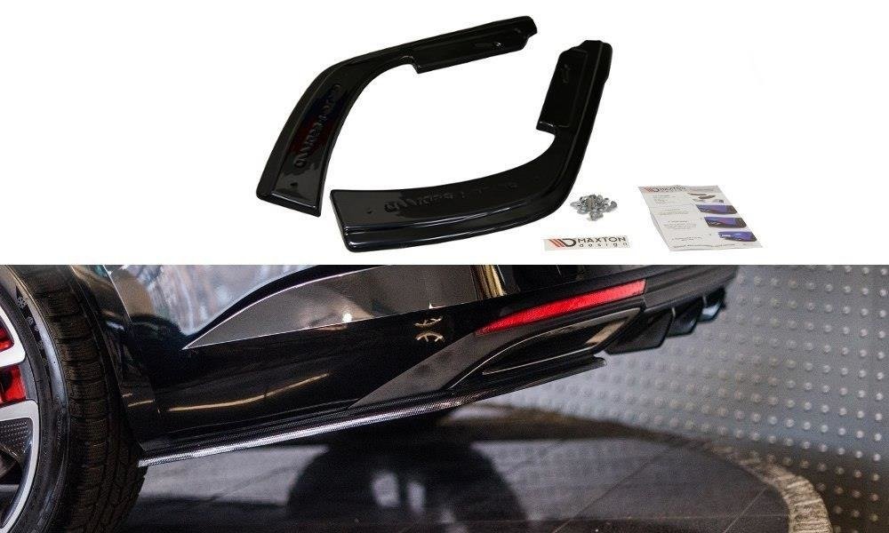 Heck Ansatz Flaps Diffusor für RENAULT TALISMAN Carbon Look