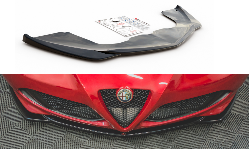 Front Ansatz für Alfa Romeo 4C schwarz matt