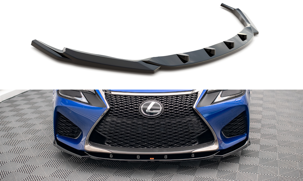Front Ansatz V.2 für Lexus GS F Mk4 Facelift schwarz matt