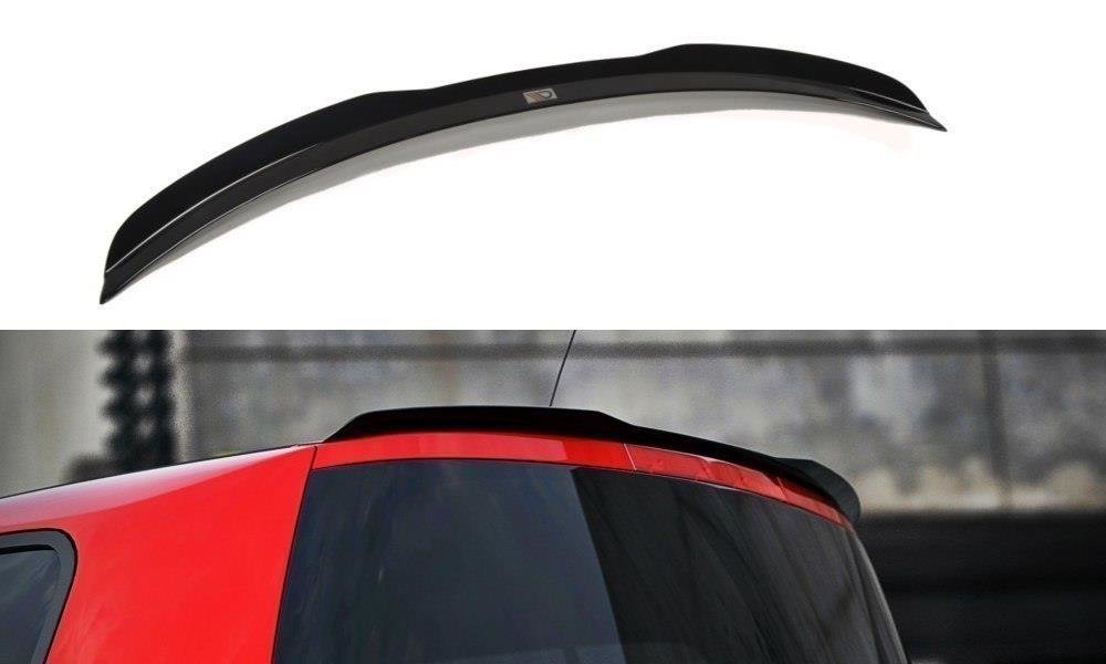 Spoiler CAP für RENAULT MEGANE II schwarz matt